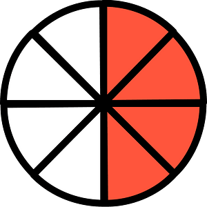 32-Vermilion Circles Fractions 4:8