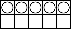 White Ten Frames 5|10