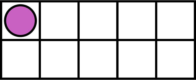 Magenta Ten Frames 1|10