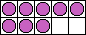 Magenta Ten Frames 8|10