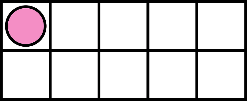 Purple Ten Frames 1|10