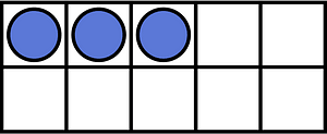 Ultramarine Ten Frames 3|10