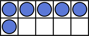 Ultramarine Ten Frames 6|10