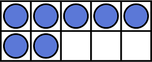 Ultramarine Ten Frames 7|10