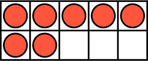 Vermilion Ten Frames 7|10