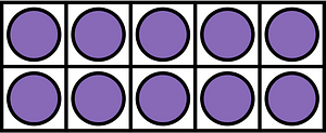 Violet Ten Frames 10|10