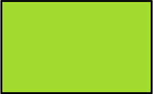 Lime Rectangle Fractions 1|1
