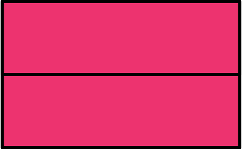 Pink Rectangle Fractions 2|2