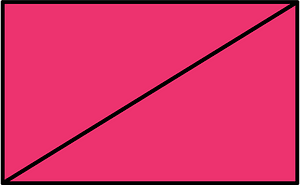 Pink Rectangle Fractions 2|2