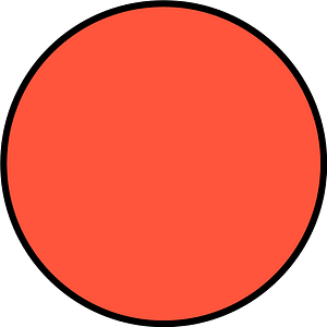 Vermilion Circle Fractions 1|1