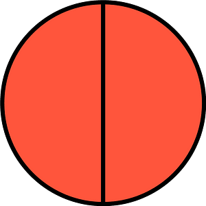 Vermilion Circle Fractions 2|2