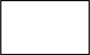 White Rectangle Fractions 1|1