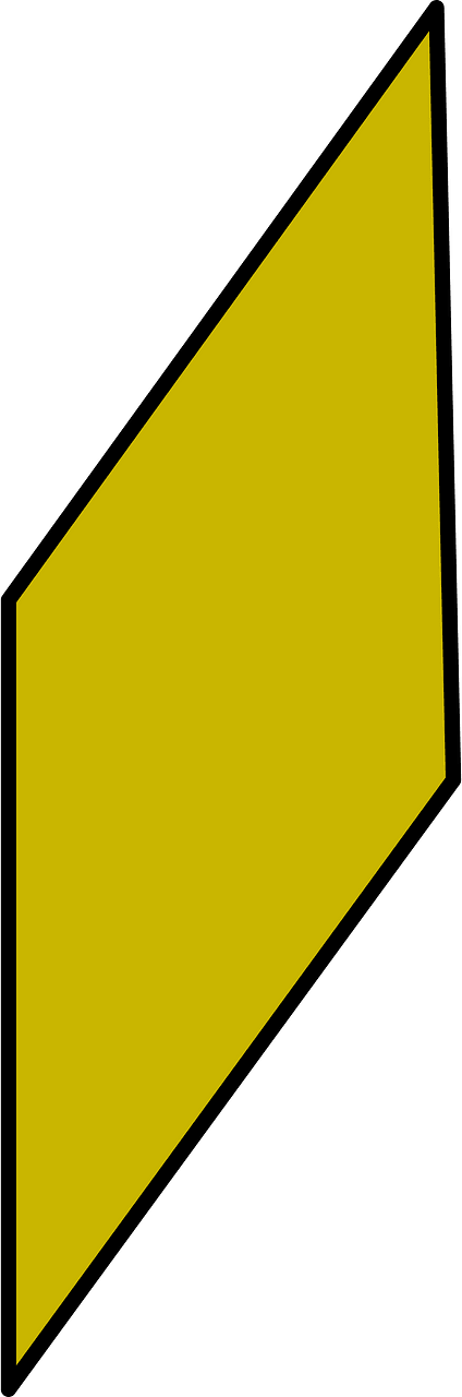 Dark Green Parallelogram