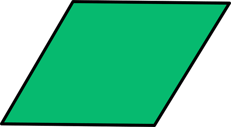 Green Parallelogram