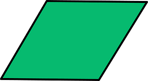 Green Parallelogram