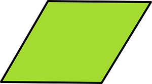 Lime Parallelogram