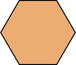 Orange Hexagone