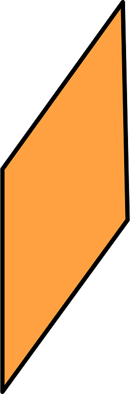 Orange Parallelogram