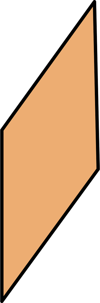 Orange Parallelogram
