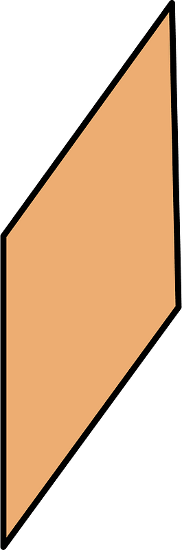 Orange Parallelogram