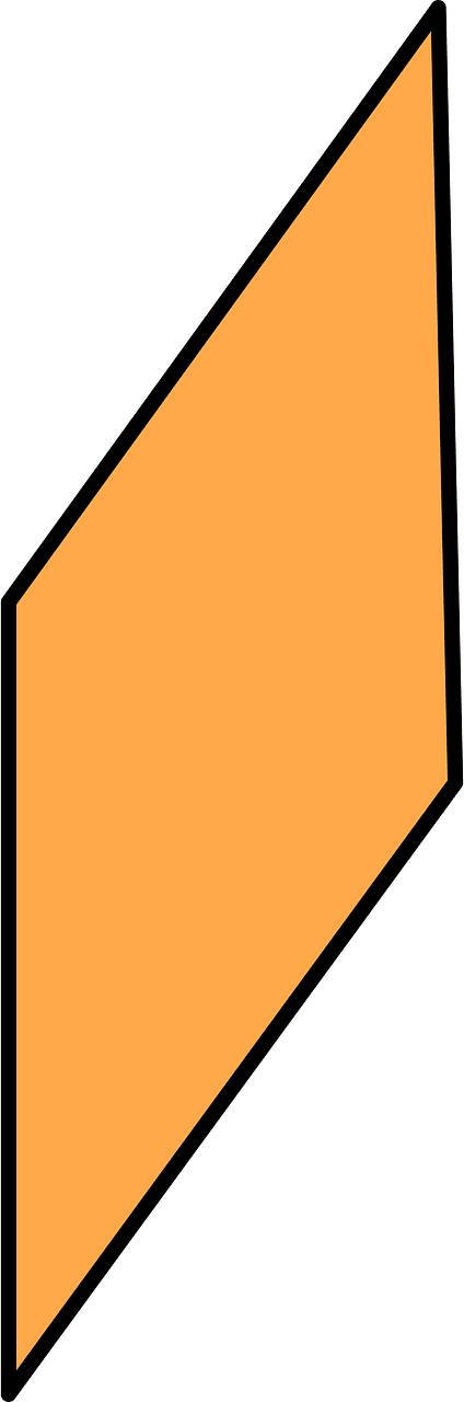 Orange Parallelogram