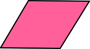 Pink Parallelogram