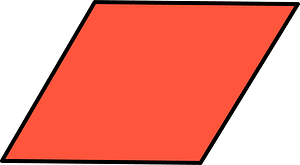 Vermilion Parallelogram
