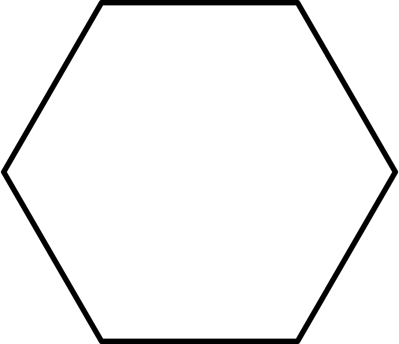 White Hexagone