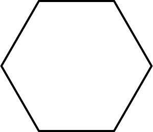 White Hexagone