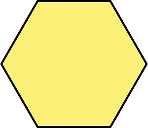 Yellow Hexagone