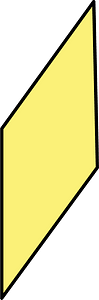 Yellow Parallelogram