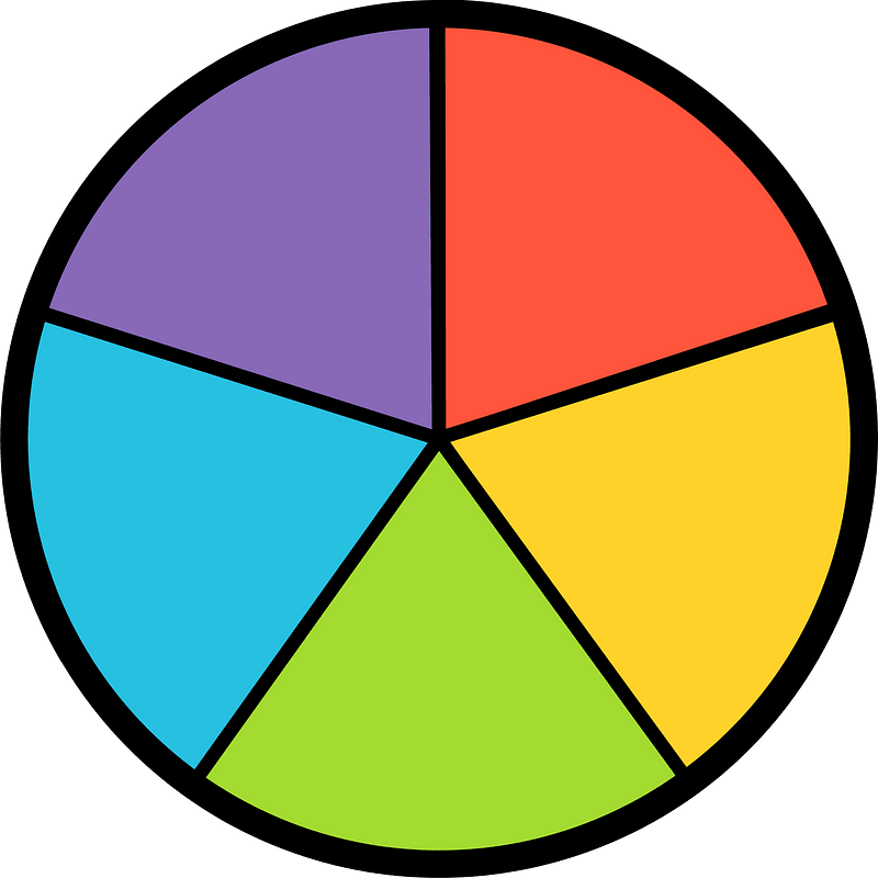 5-Color Spinner Wheel