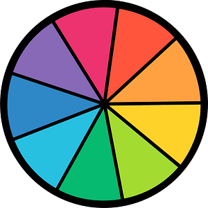 9-Color Spinner Wheel