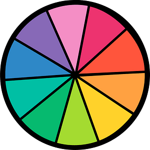 10-Color Spinner Wheel