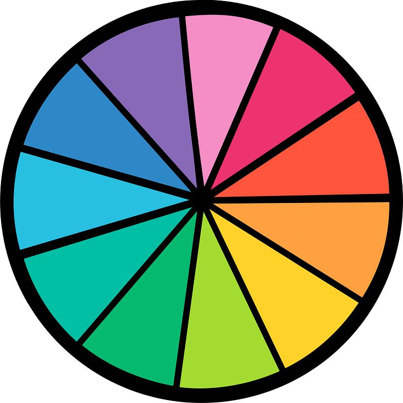11-Color Spinner Wheel
