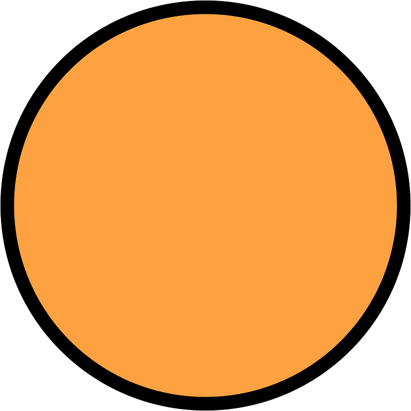 Orange Circles Fractions 1
