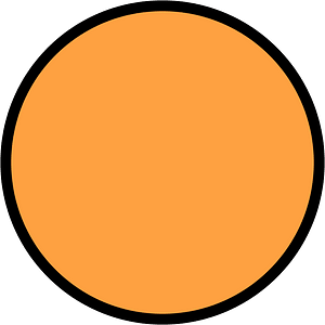 Orange Circles Fractions 1