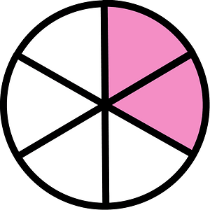 Purple Circles Fractions 2:6