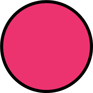 Pink Circles Fractions 2:4