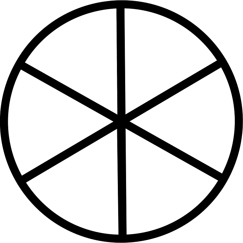 Blank Circles Fractions 0:6
