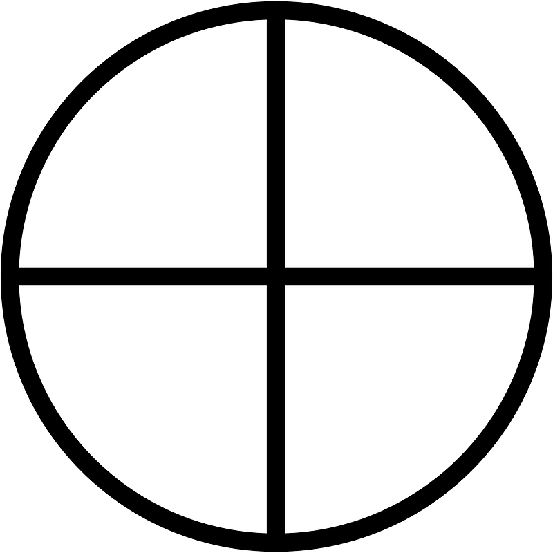 Blank Circles Fractions 0:4