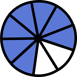 Ultramarine Circles Fractions 7:9