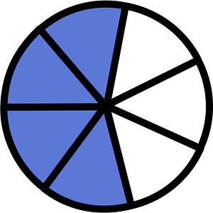Ultramarine Circles Fractions 4:7