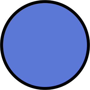 Ultramarine Circles Fractions 1:1