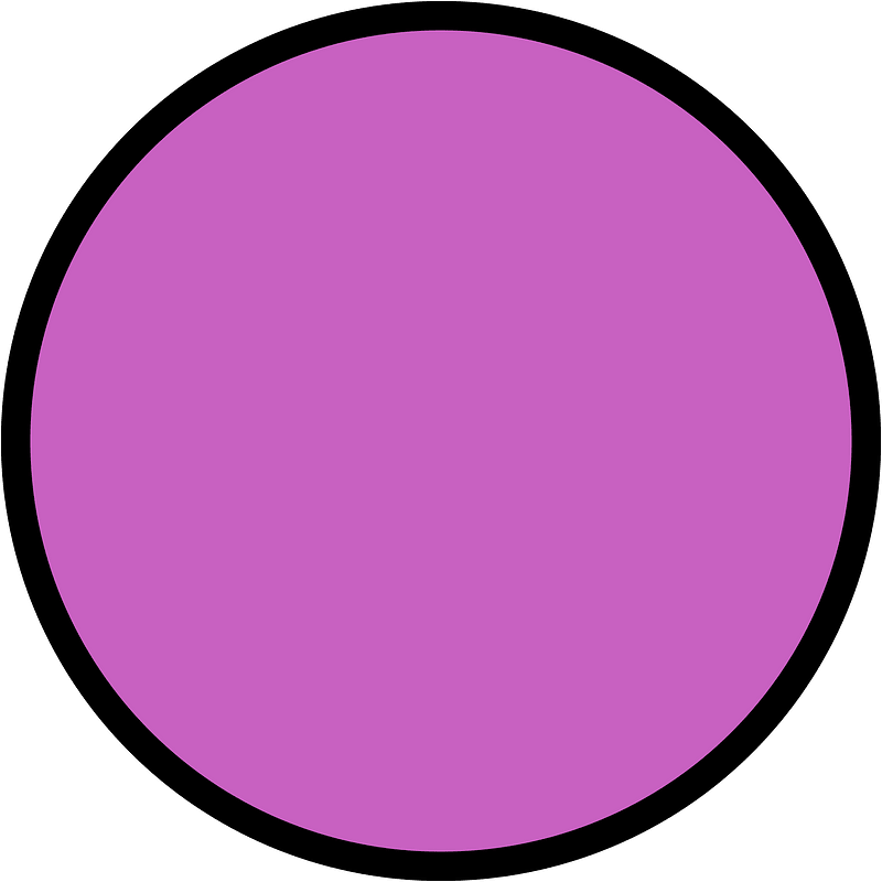 Magenta Circles Fractions 1:1