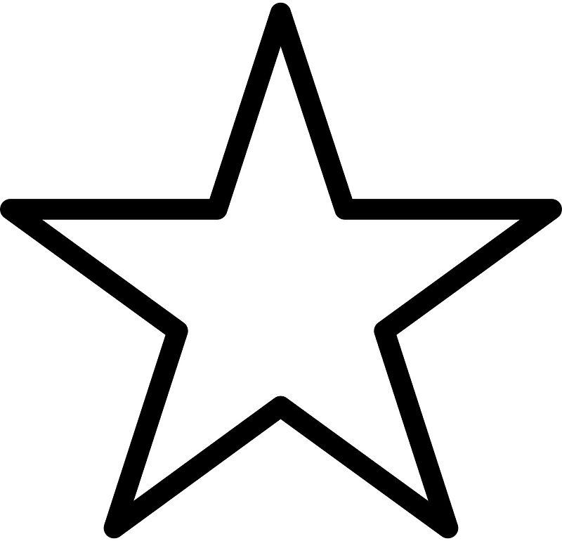 Five-pointed Star Fractions 0:1
