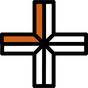 Orange-Brown Plus Fractions 2:8