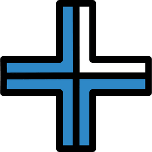 Blue Plus Fractions 3:4