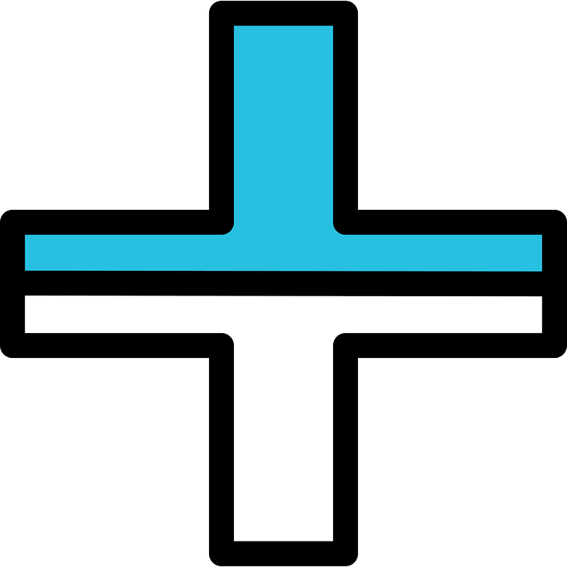 Cerulean-Blue Plus Fractions 1:2