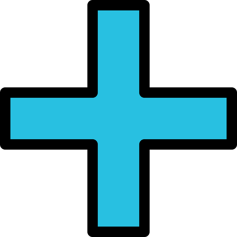 Cerulean-Blue Plus Fractions 1:1